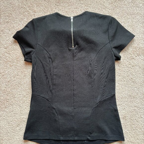 Suzy Shier black top with jewelled neckline - Picture 2 of 2